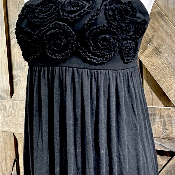 Design History Black Sleeveless Maxi Dress Sz M - Picture 9 of 13